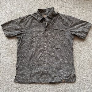 G.H. Bass Earth Men’s Button-Up Elephant Shirt